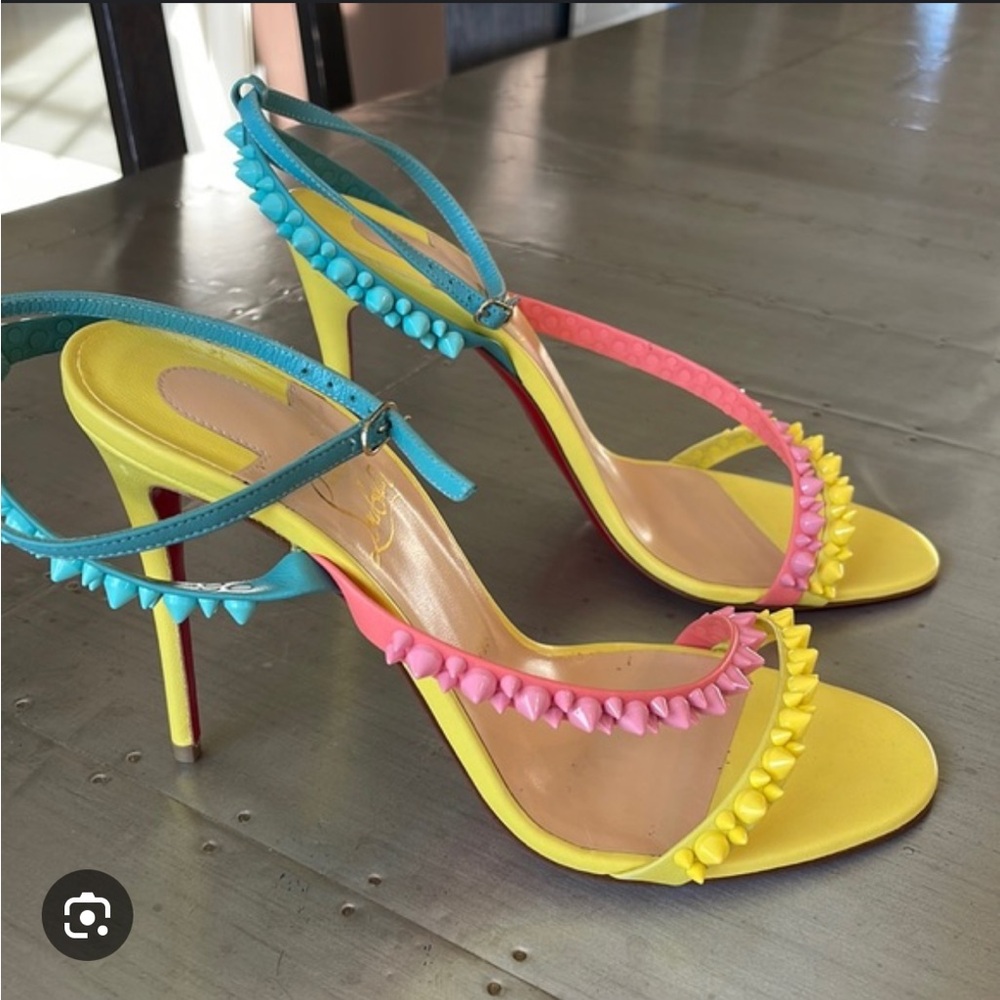 Christian Louboutin sandal heel